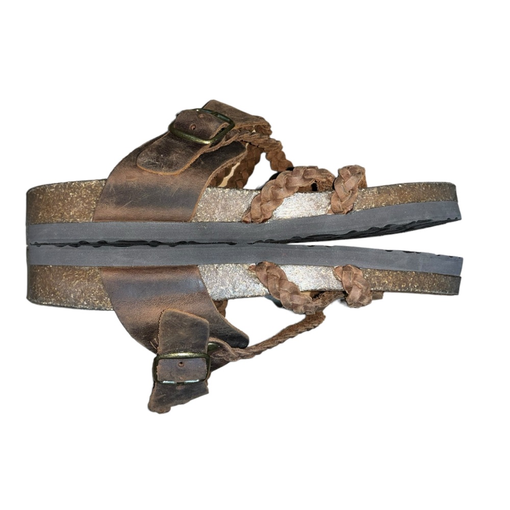 🤎White Mountain Footbed Summer Sandals 🤎 Size 7M - Picture 2 of 6